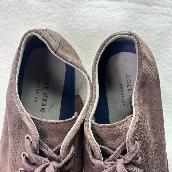 Cole Haan Falmouth Grand OS Shoes Mens 9M Suede Leather Casual Lace Up Comfy - Picture 9 of 11